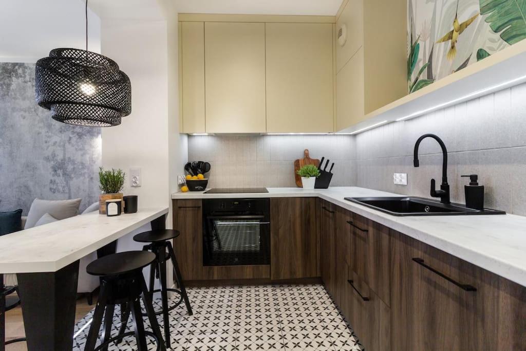 Stylowy Apartament Nad Odra Wrocław Eksteriør bilde
